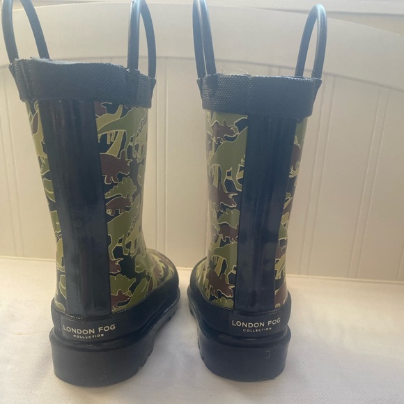 Gently worn toddler rain boots- Sz 5 London Fog - Picture 4 of 6